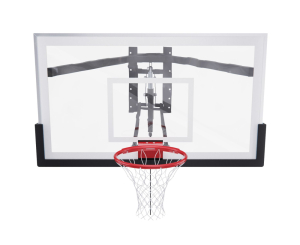 Баскетбольный щит DFC со съёмным регулятором высоты, стекло 12 мм, 180 х 105 см
