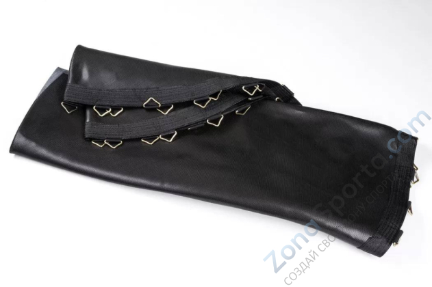 Батут Atlas Sport 374 см - 12ft Pro (усиленные опоры) Blue