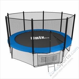 Батут Unix line 12 ft outside (Blue)