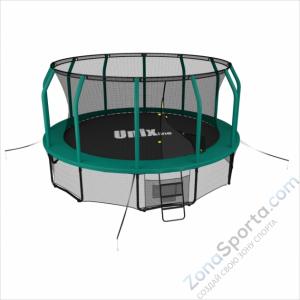 Батут Unix line 12 ft  Supreme (Green)