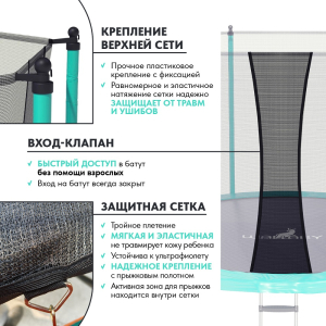 Батут Wallaby Jampy 12 FT