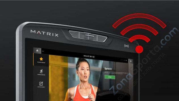 Беговая дорожка Matrix Performance Plus с консолью Touch XL