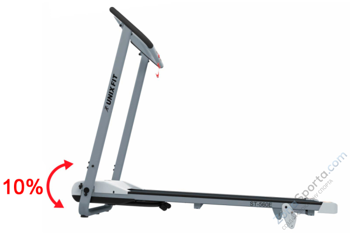 Беговая дорожка Unix Fit ST-560E White