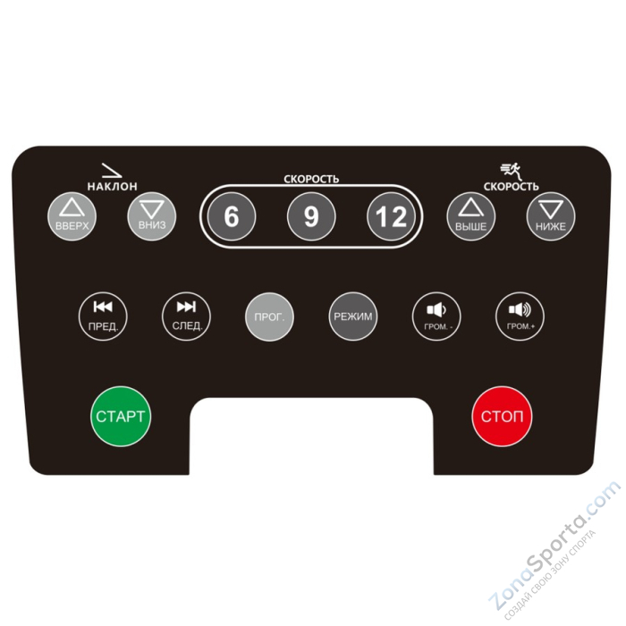 Беговая дорожка Gymmaster 6000S LED