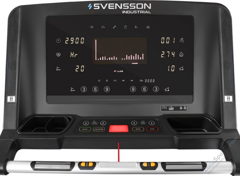 Беговая дорожка Svensson Industrial Armortech (Crimson Glory)