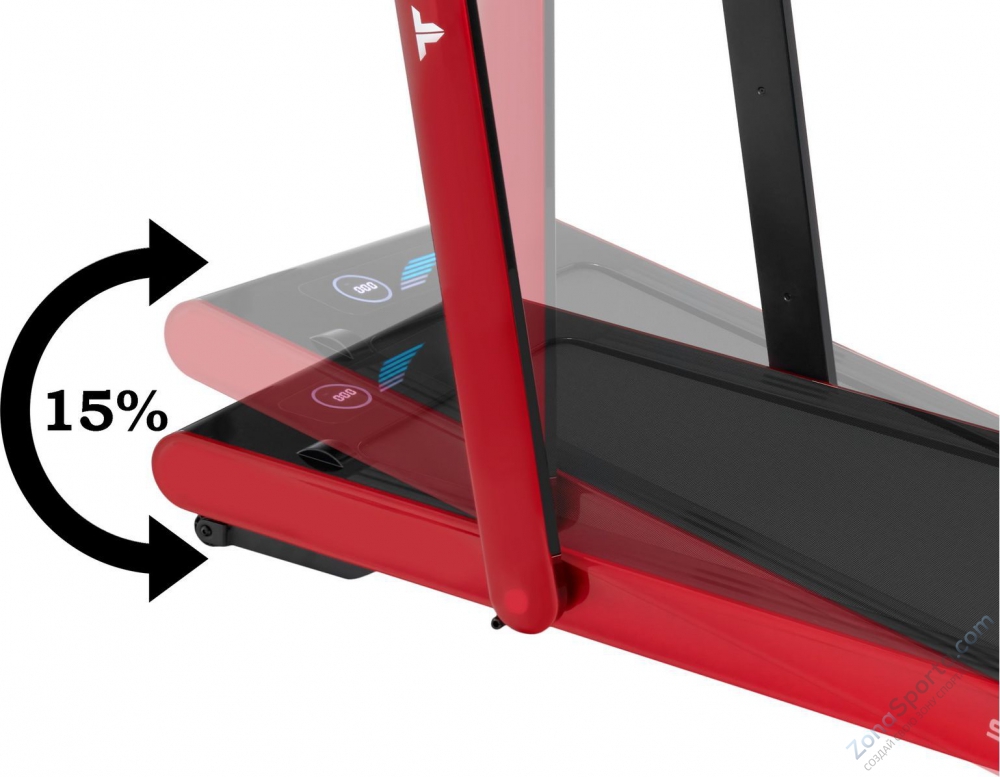 Беговая дорожка Titanium Masters Slimtech S60 (красная)