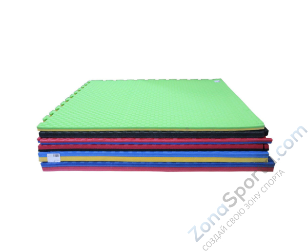 Будо-мат DFC 100x100 см, 20 мм, цвет чёрный