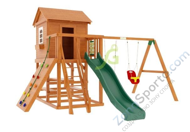 Детская деревянная площадка IgraGrad Домик 2