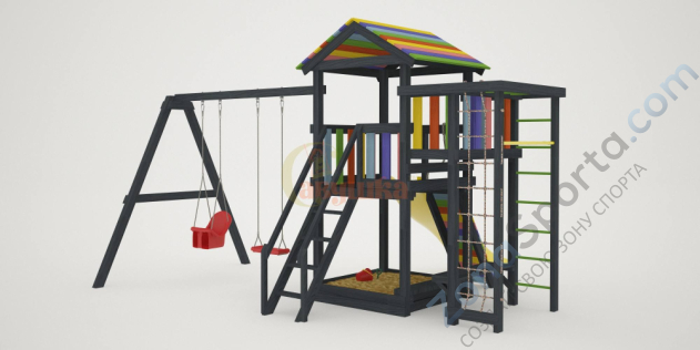 Детская площадка Савушка 5 (Black)