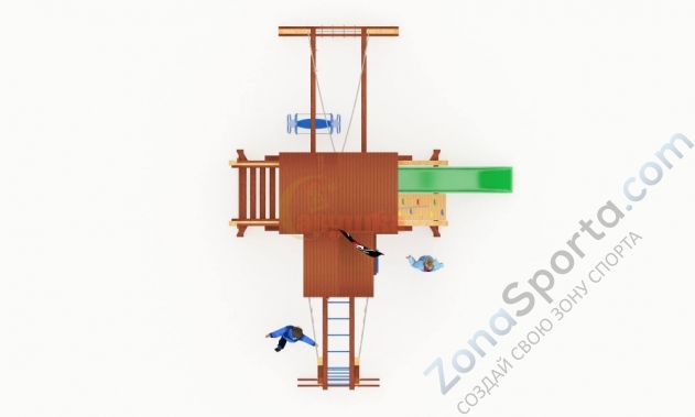 Детская площадка Савушка Люкс 10