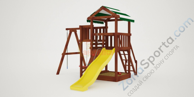 Детская площадка Савушка Мастер 1 (Махагон)