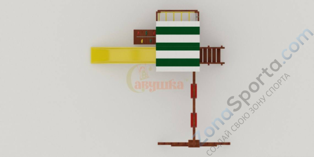 Детская площадка Савушка Мастер 5 (Махагон)