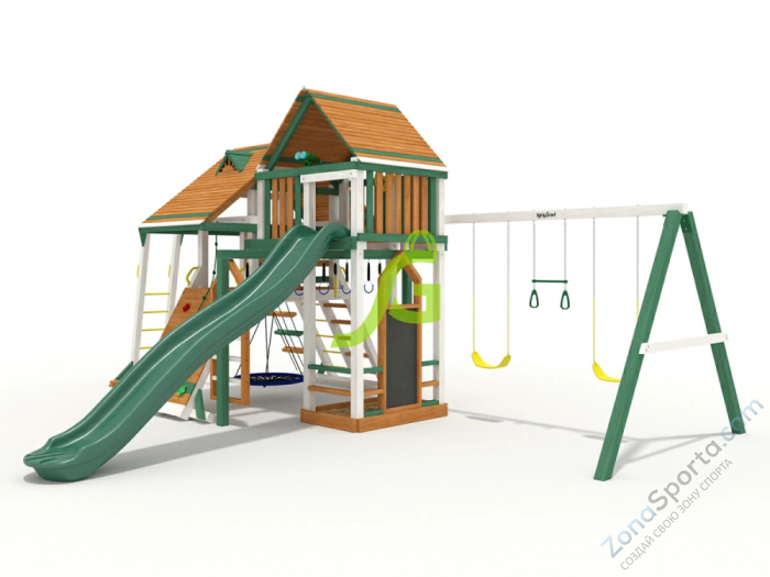 Детская площадка IgraGrad Крепость Фани Deluxe + мод.1