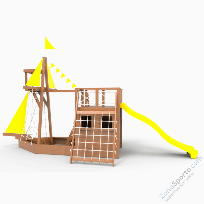 Детская площадка Пикник Корабль Волна Оптимус