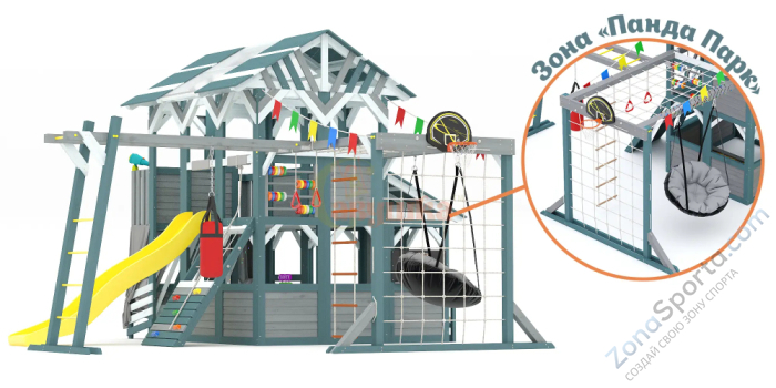 Детский игровой комплекс Савушка PlayHouse-4