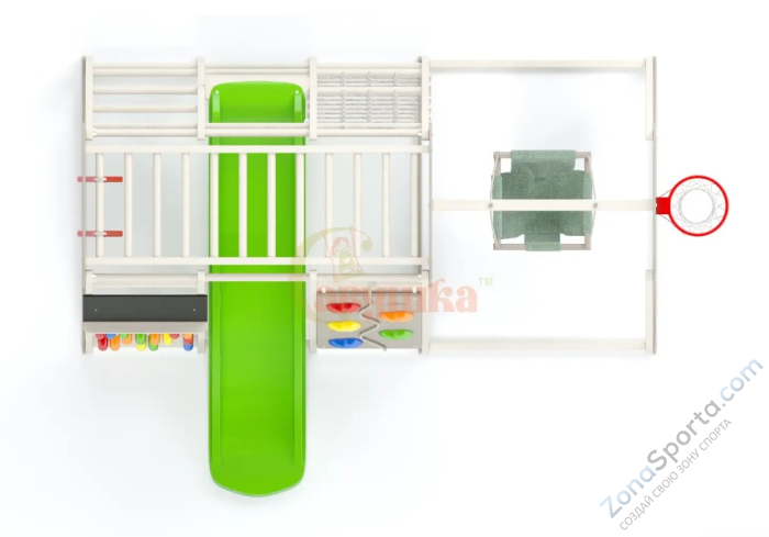 Детский комплекс Савушка Непоседа 9 oak