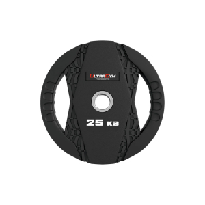 Диск обрезиненный с двумя хватами 5 кг UltraGym UG2005С