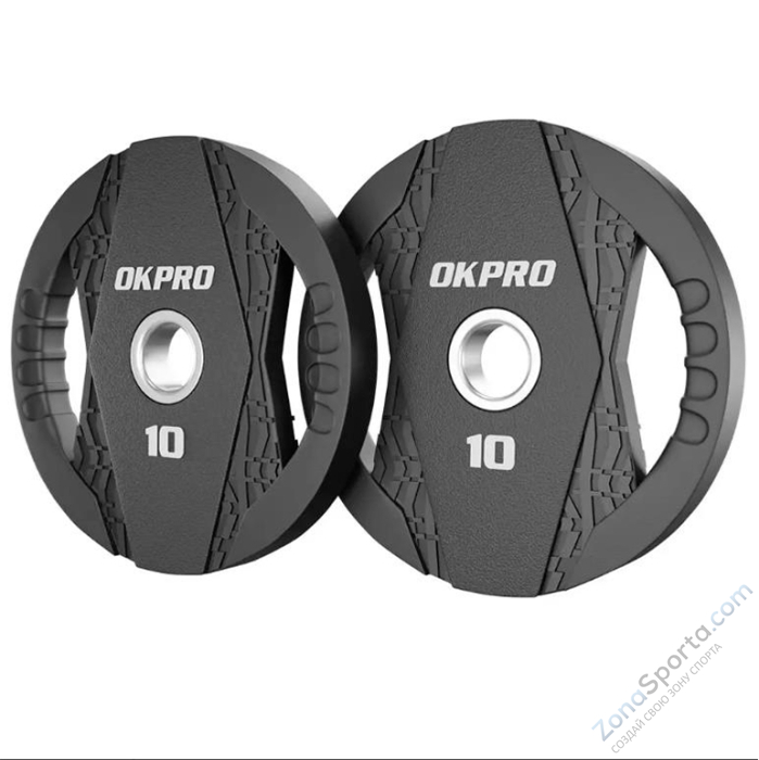 Диск олимпийский обрезиненный 5 кг OKPRO OK2005C-0500