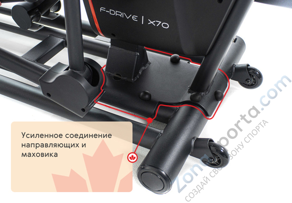 Эллиптический тренажер Bionique F-Drive X70