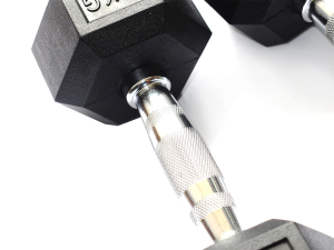 Гантель 47,5 кг гексагональная Original FitTools FFT-HEX-47,5