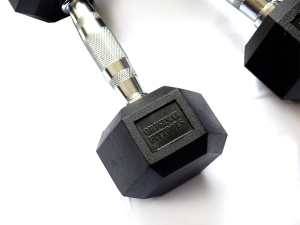 Гантель 6 кг гексагональная Original FitTools FT-HEX-06
