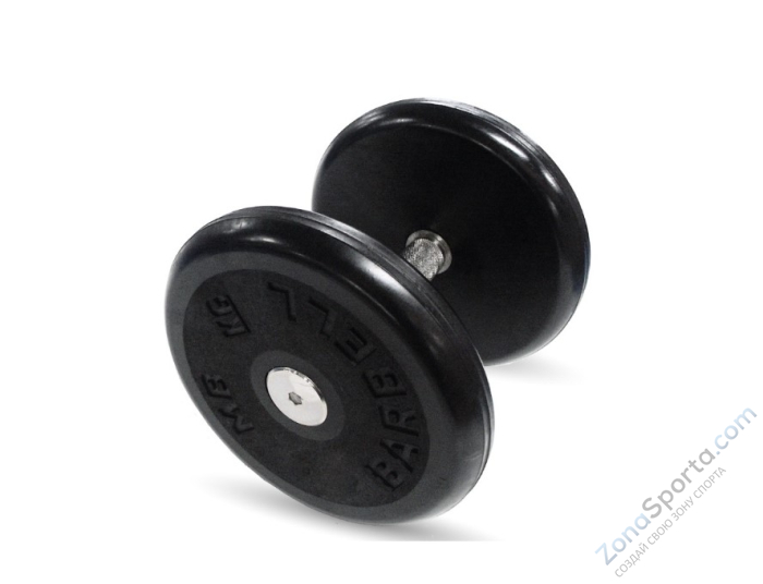 Гантель MB Barbell MB KL-10 неразборная (классик)