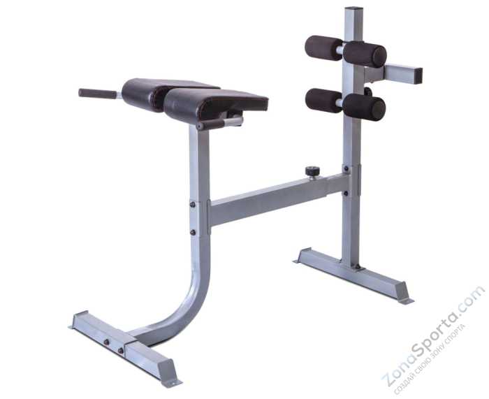 Гиперэкстензия / римский стул серебряный DFC CAP FM-CS709