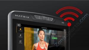 Горизонтальный велоэргометр Matrix Performance с консолью Touch