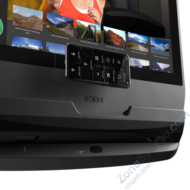 Горизонтальный велоэргометр Matrix Performance с консолью Touch