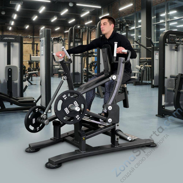 Гребная тяга на свободных весах AnyFit T04