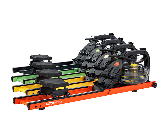 Гребной тренажер Neon Plus - желтый