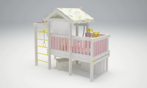 Игровой комплекс Савушка Baby 3 розовый