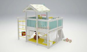 Игровой комплекс Савушка Baby 8 голубой