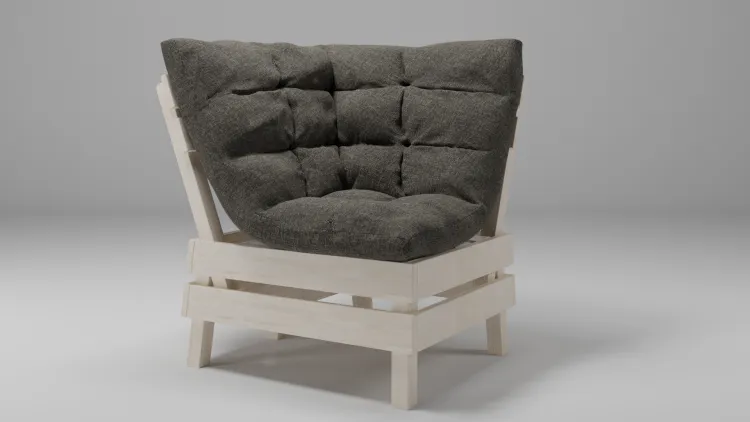 Кресло деревянное угловое Savushka Type-YD