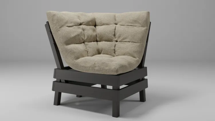 Кресло деревянное угловое Savushka Type-YD