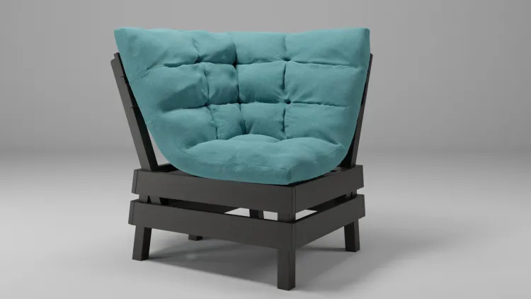 Кресло деревянное угловое Savushka Type-YD