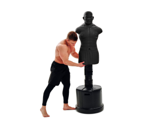 Манекен DFC Boxing Punching Man-Heavy c регулировкой высоты TLS-AB (черный)