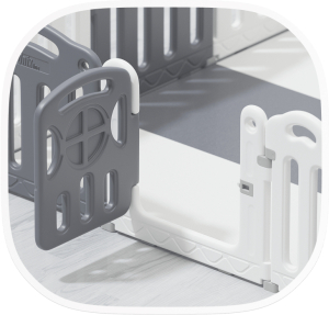 Манеж Unix Kids Classic 200x240 Grey