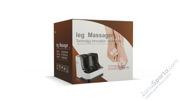 Массажёр для стоп и икр Блаженство Люкс с функцией вибрации