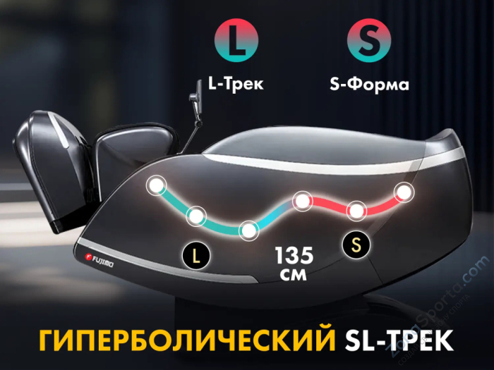 Массажное кресло Fujimo Guru2 Серый