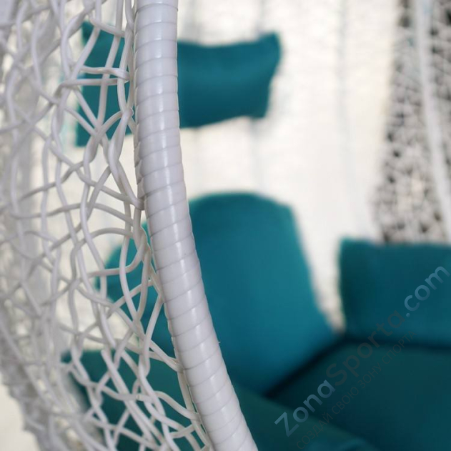 Плетёные качели Kvimol KM-0031 (D-0001LM) большая корзина