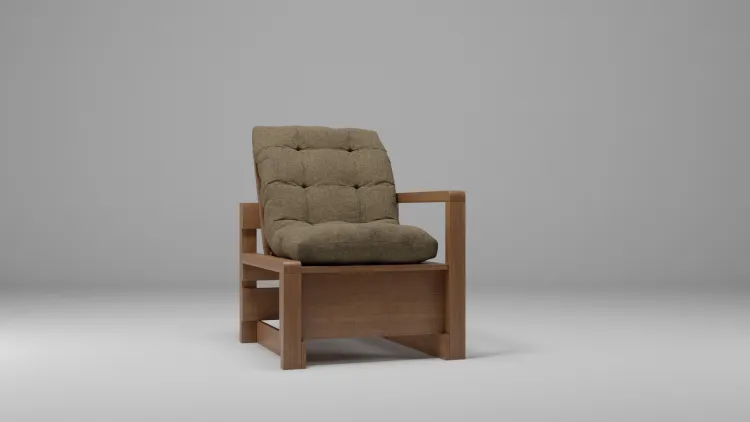 Секция левая для деревянного дивана Savushka Type-1BL