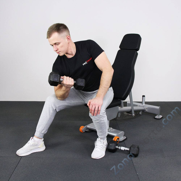 Скамья многофункциональная регулируемая Protrain 61A46