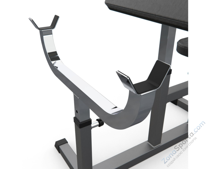 Скамья Скотта серый DFC Homegym UB009G