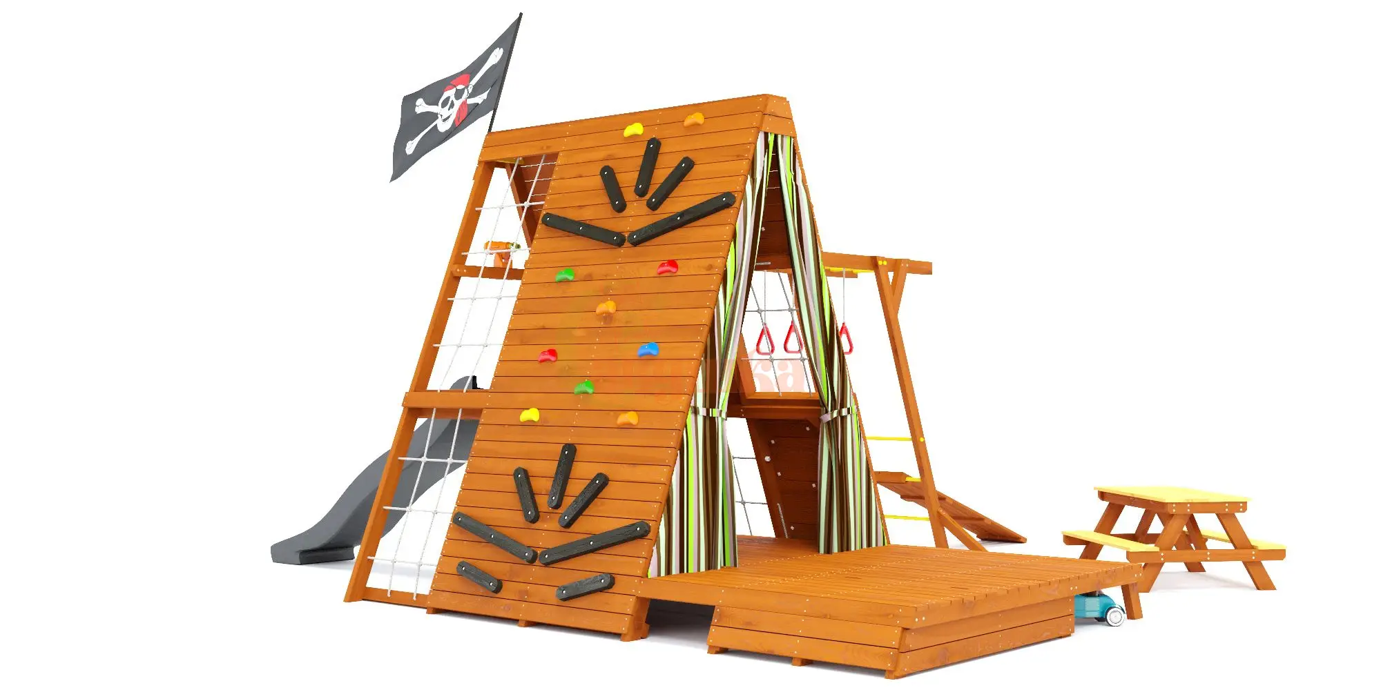 Спортивный домик Савушка База-5 со столиком