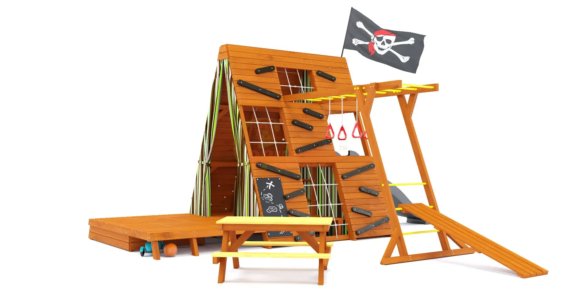 Спортивный домик Савушка База-5 со столиком