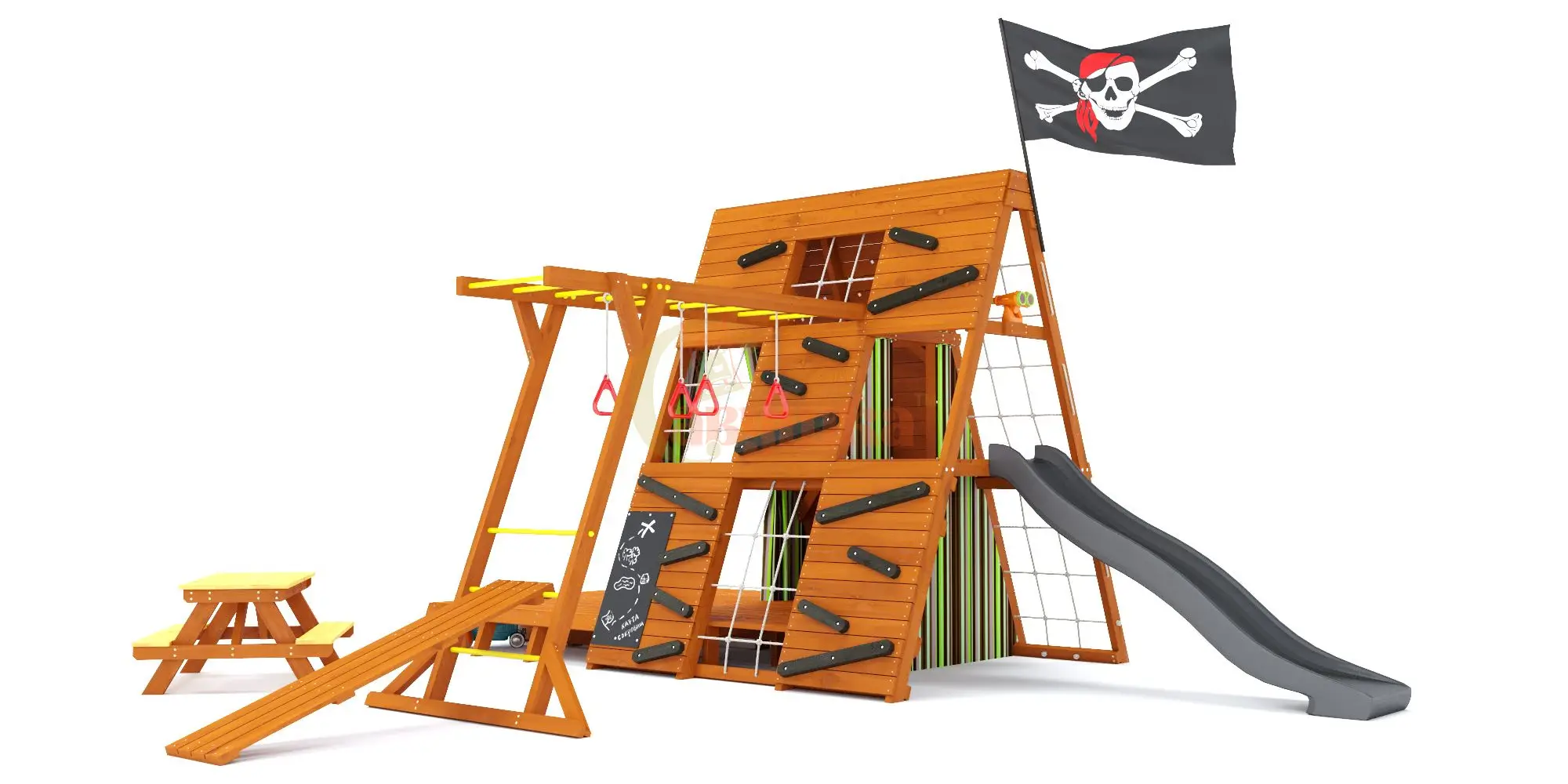 Спортивный домик Савушка База-5 со столиком