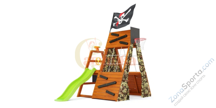 Спортивный домик Савушка База Mini (Милитари) - 1