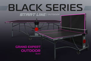 Стол теннисный Grand Expert 6 Всепогодный Black