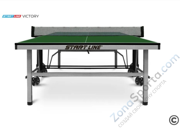 Теннисный стол Start Line Victory Indoor Зелёный